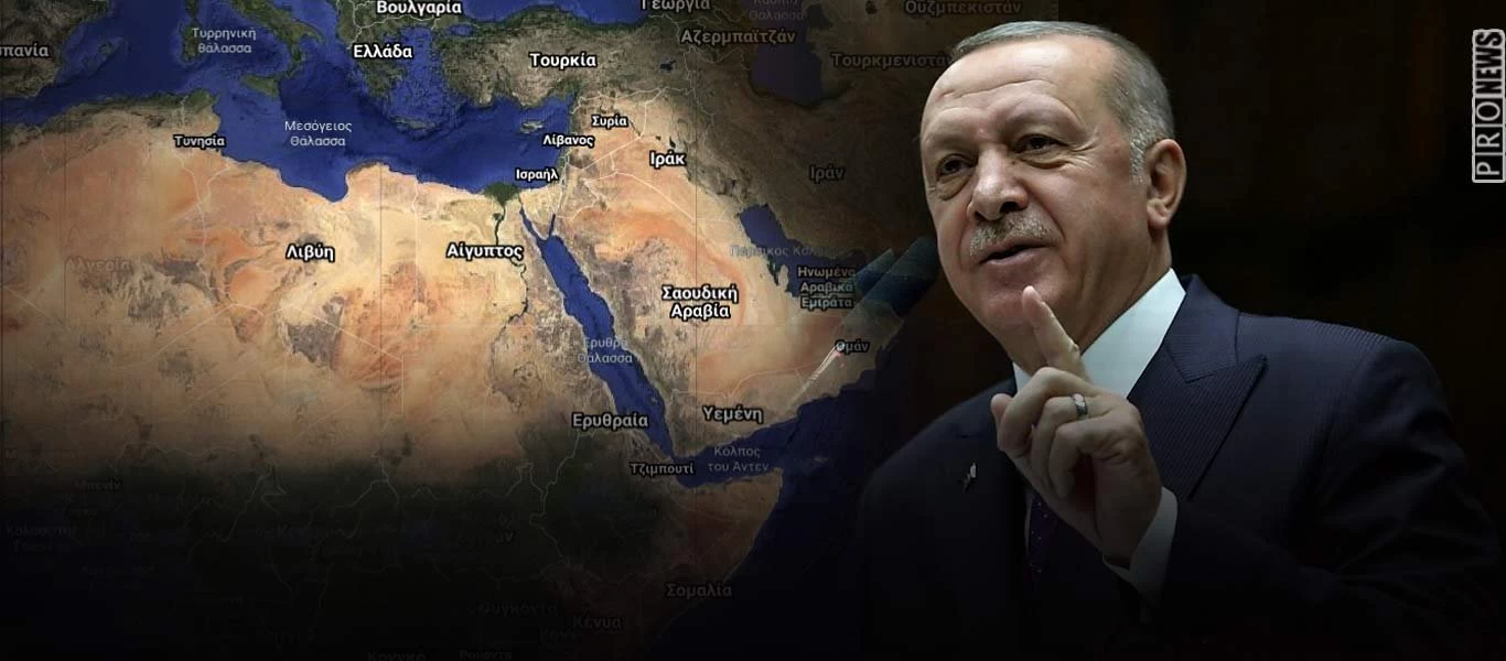 Ρ.Τ.Ερντογάν: «Έχουμε δικαίωμα επέμβασης από το Αιγαίο μέχρι & την... Σομαλία»